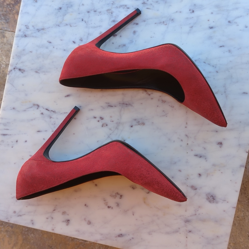 YSL red pumps - Picture 4 of 5